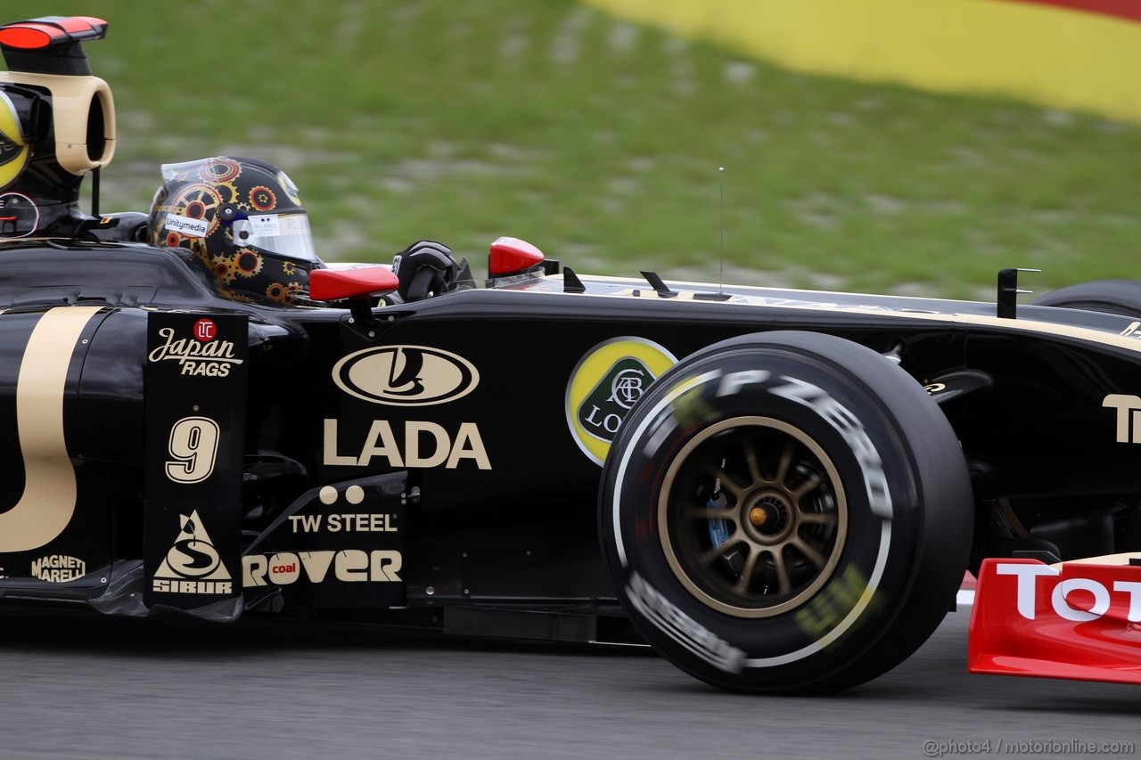 GP GERMANIA, 22.07.2011- Prove Libere 1, Venerdi', Nick Heidfeld (GER) Lotus Renault GP R31  