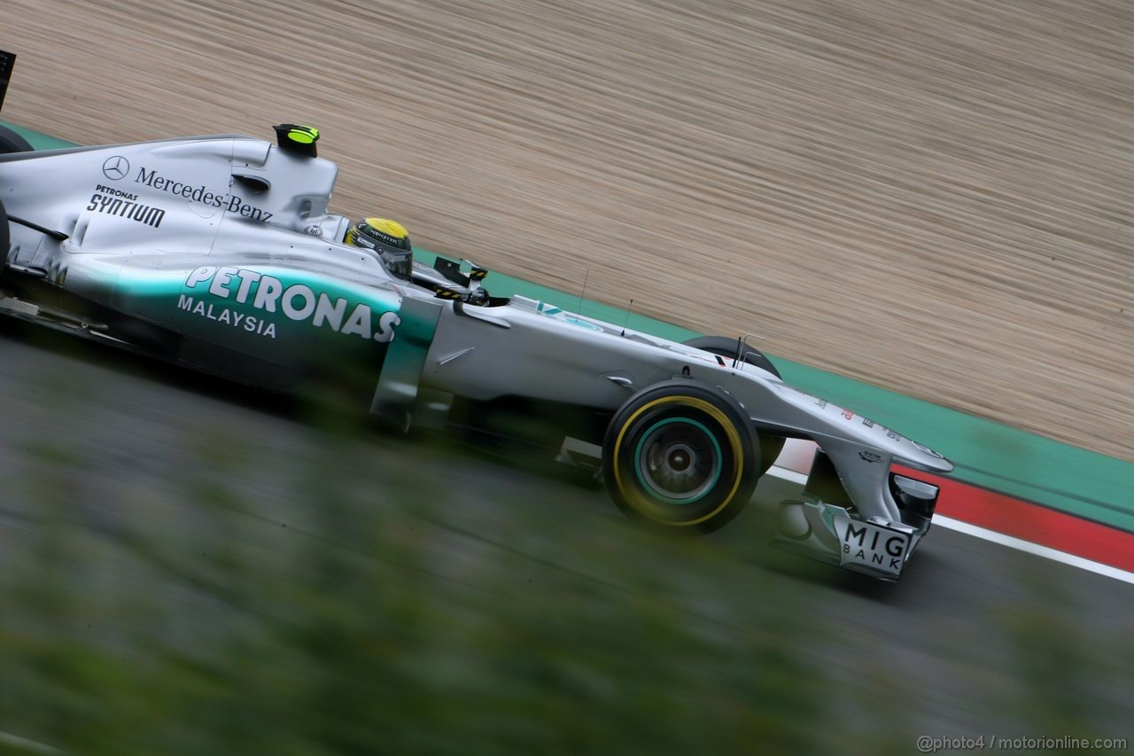 GP GERMANIA, 22.07.2011- Prove Libere 1, Venerdi', Nico Rosberg (GER), Mercedes GP Petronas F1 Team, MGP W02 
