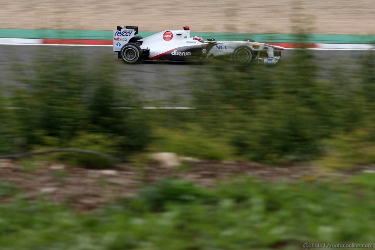 GP GERMANIA, 22.07.2011- Prove Libere 1, Venerdi', Kamui Kobayashi (JAP), Sauber F1 Team C30 