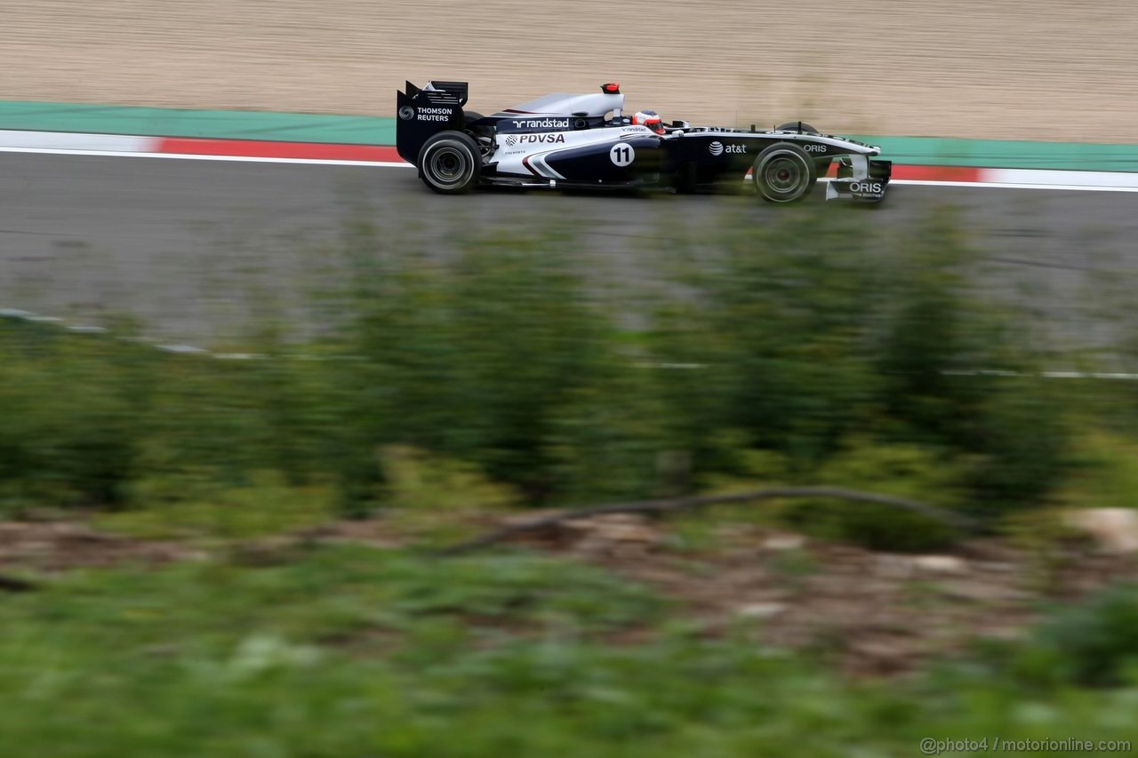 GP GERMANIA, 22.07.2011- Prove Libere 1, Venerdi', Rubens Barrichello (BRA), Williams FW33 