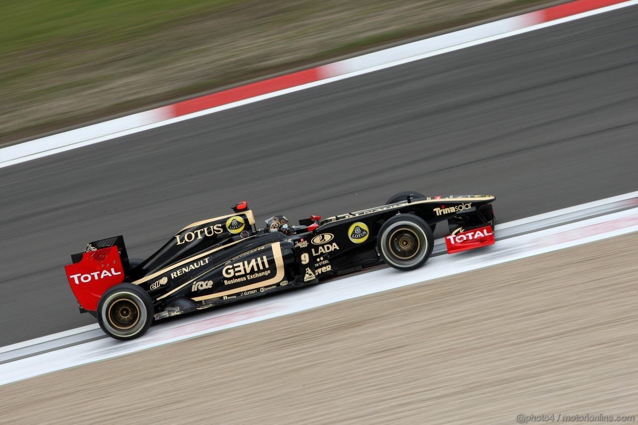 GP GERMANIA, 22.07.2011- Prove Libere 1, Venerdi', Nick Heidfeld (GER) Lotus Renault GP R31  