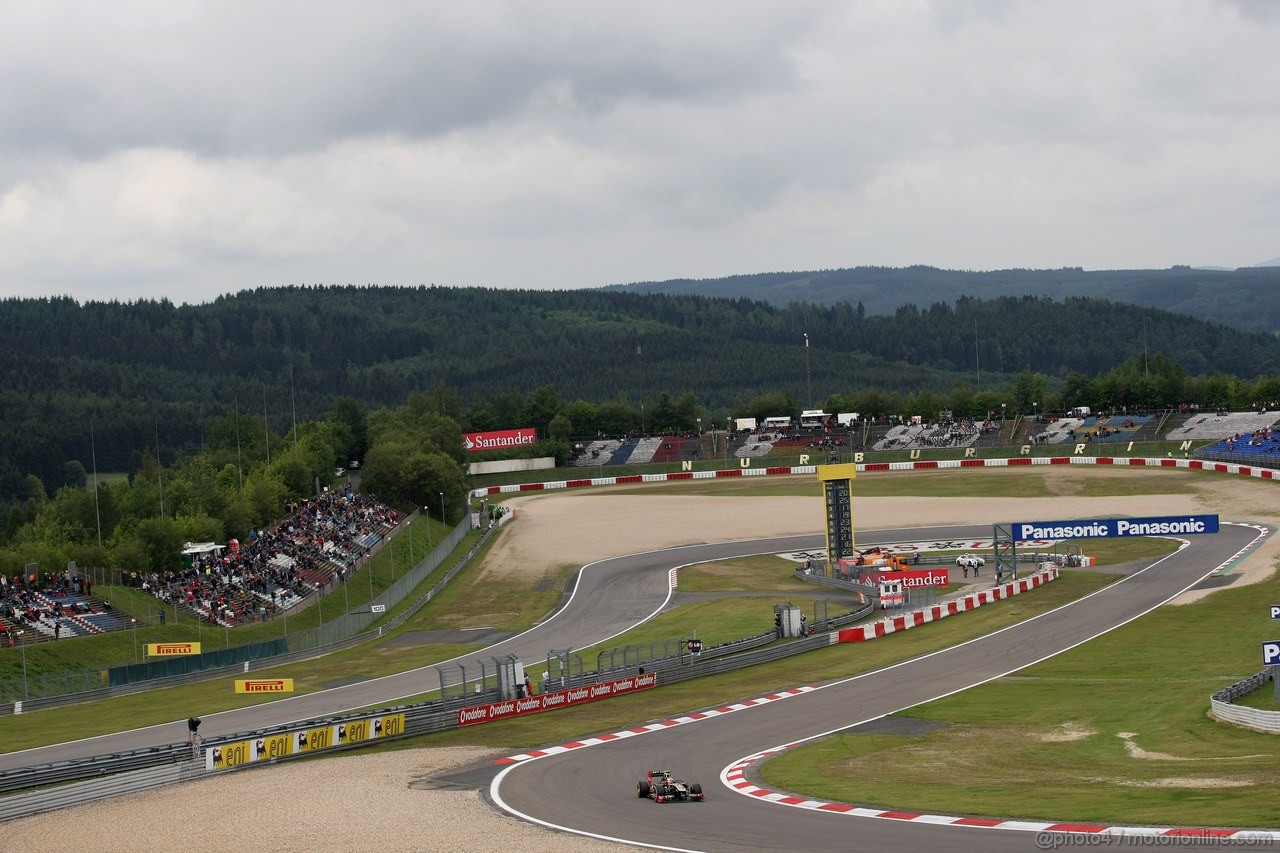 GP GERMANIA, 22.07.2011- Prove Libere 1, Venerdi', Vitaly Petrov (RUS), Lotus Renault GP, R31 