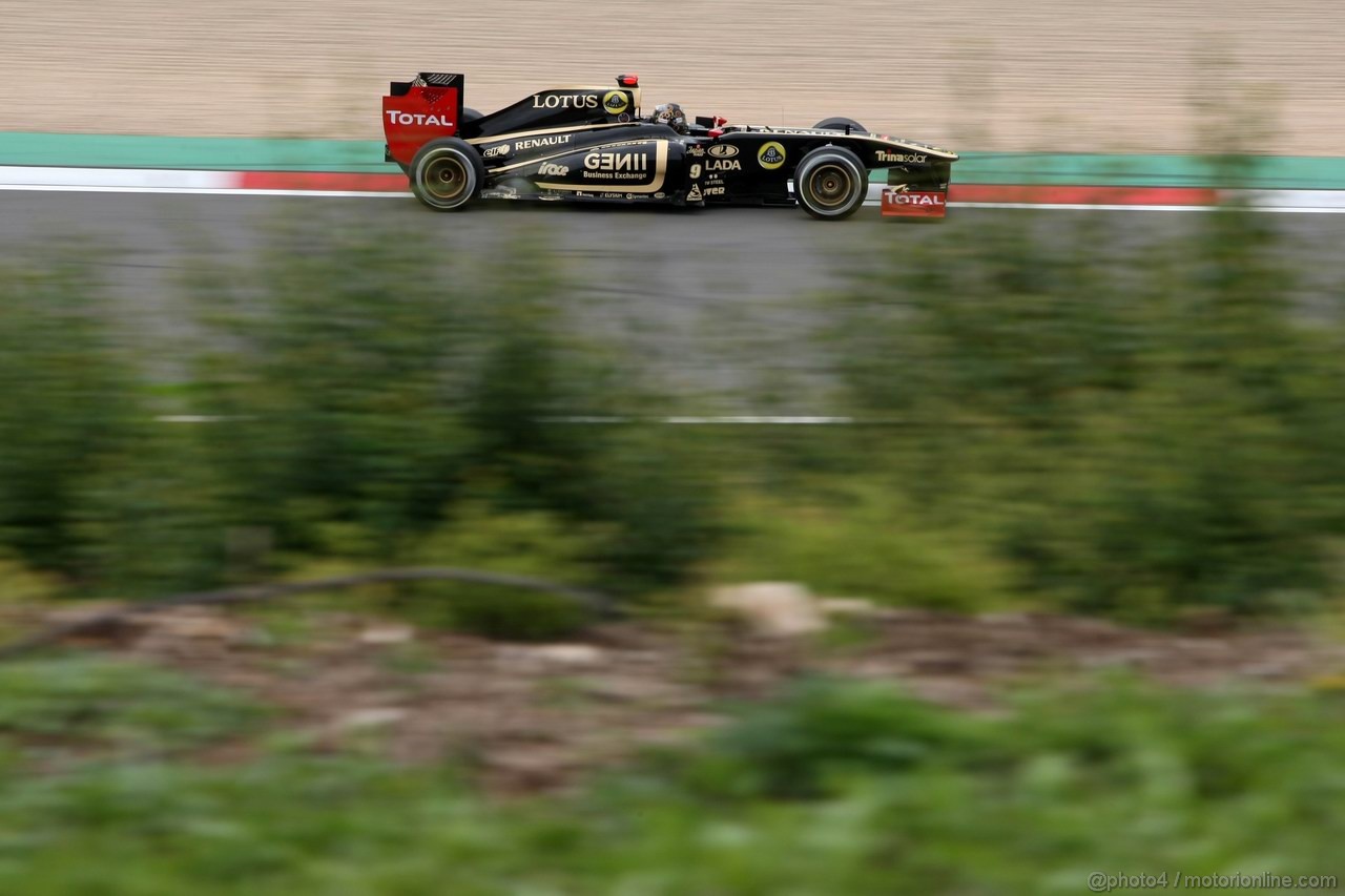 GP GERMANIA, 22.07.2011- Prove Libere 1, Venerdi', Nick Heidfeld (GER) Lotus Renault GP R31  