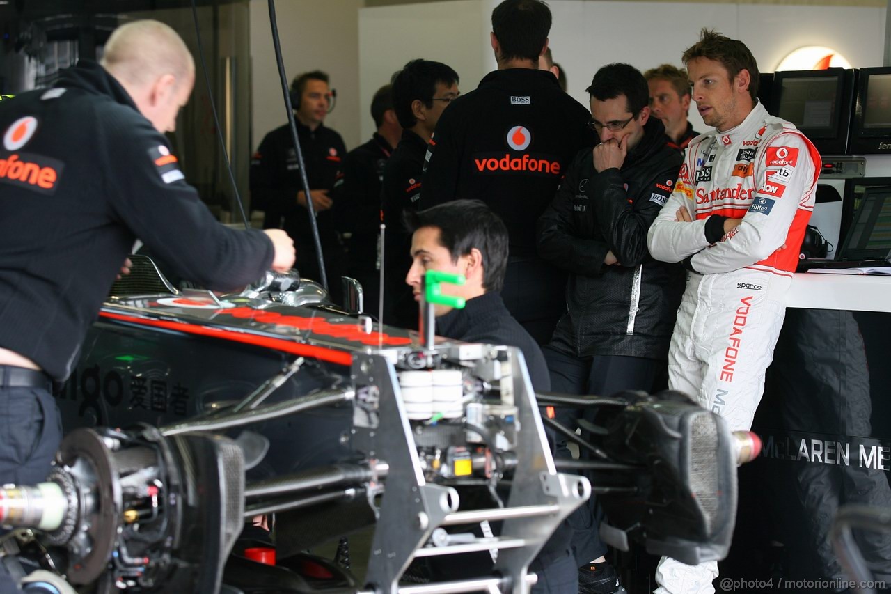 GP GERMANIA, 22.07.2011- Prove Libere 1, Venerdi', Jenson Button (GBR), McLaren  Mercedes, MP4-26 