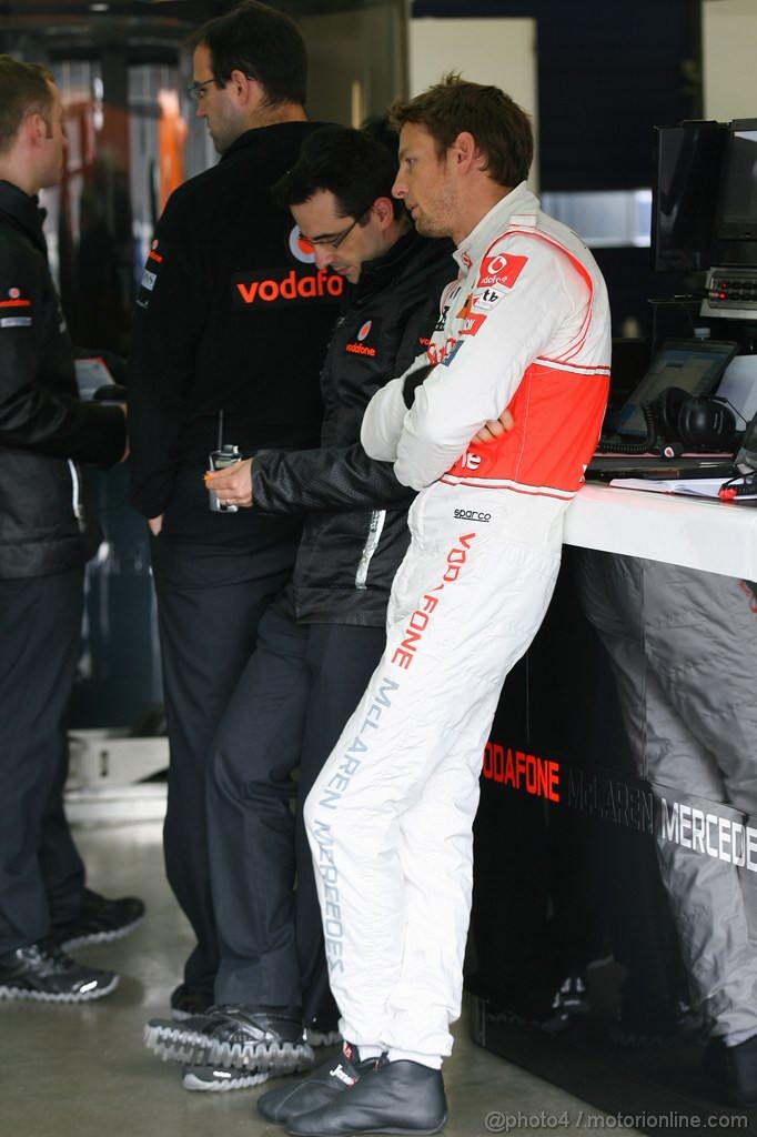 GP GERMANIA, 22.07.2011- Prove Libere 1, Venerdi', Jenson Button (GBR), McLaren  Mercedes, MP4-26 