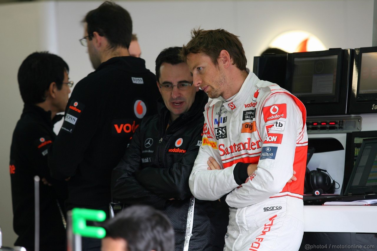 GP GERMANIA, 22.07.2011- Prove Libere 1, Venerdi', Jenson Button (GBR), McLaren  Mercedes, MP4-26 