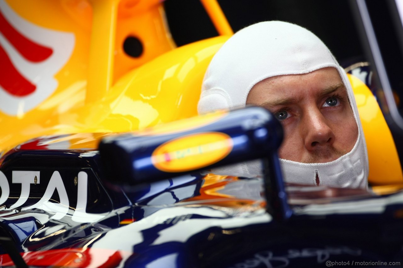 GP GERMANIA, 22.07.2011- Prove Libere 1, Venerdi', Sebastian Vettel (GER), Red Bull Racing, RB7 