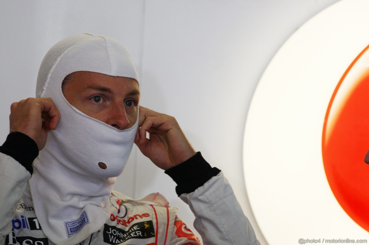 GP GERMANIA, 22.07.2011- Prove Libere 1, Venerdi', Jenson Button (GBR), McLaren  Mercedes, MP4-26 