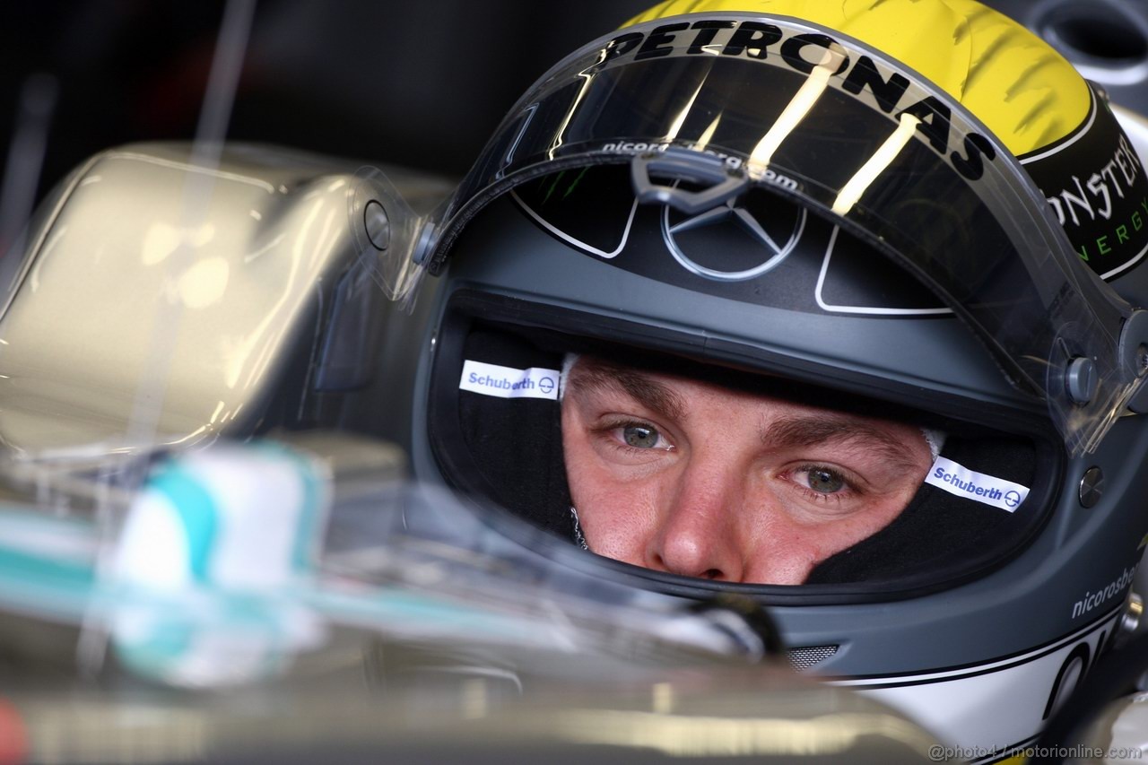 GP GERMANIA, 22.07.2011- Prove Libere 1, Venerdi', Nico Rosberg (GER), Mercedes GP Petronas F1 Team, MGP W02 