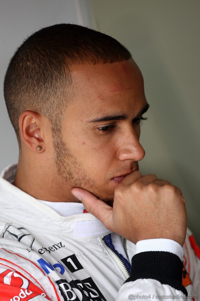 GP GERMANIA, 22.07.2011- Prove Libere 1, Venerdi', Lewis Hamilton (GBR), McLaren  Mercedes, MP4-26 