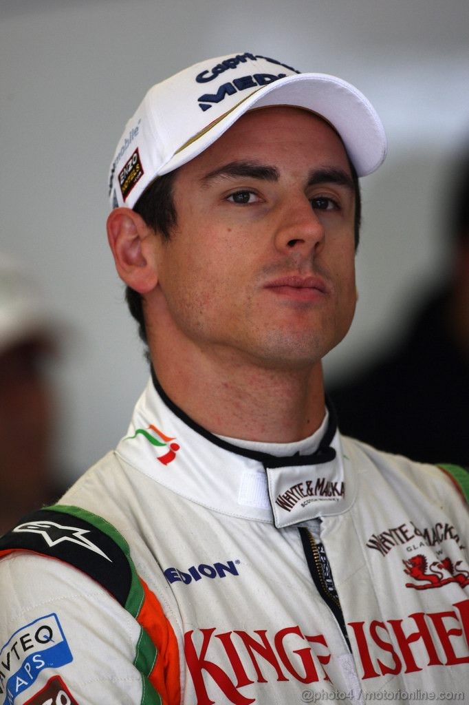GP GERMANIA, 22.07.2011- Prove Libere 1, Venerdi', Adrian Sutil (GER), Force India F1 Team, VJM04 