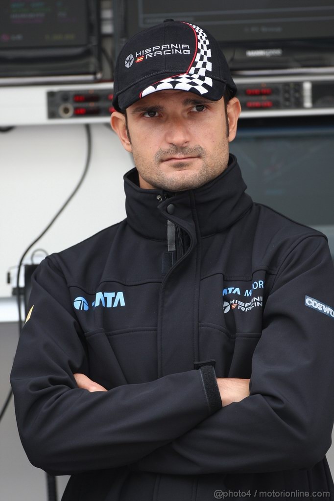 GP GERMANIA, 22.07.2011- Prove Libere 1, Venerdi', Vitantonio Liuzzi (ITA), Hispania Racing F1 Team, HRT  