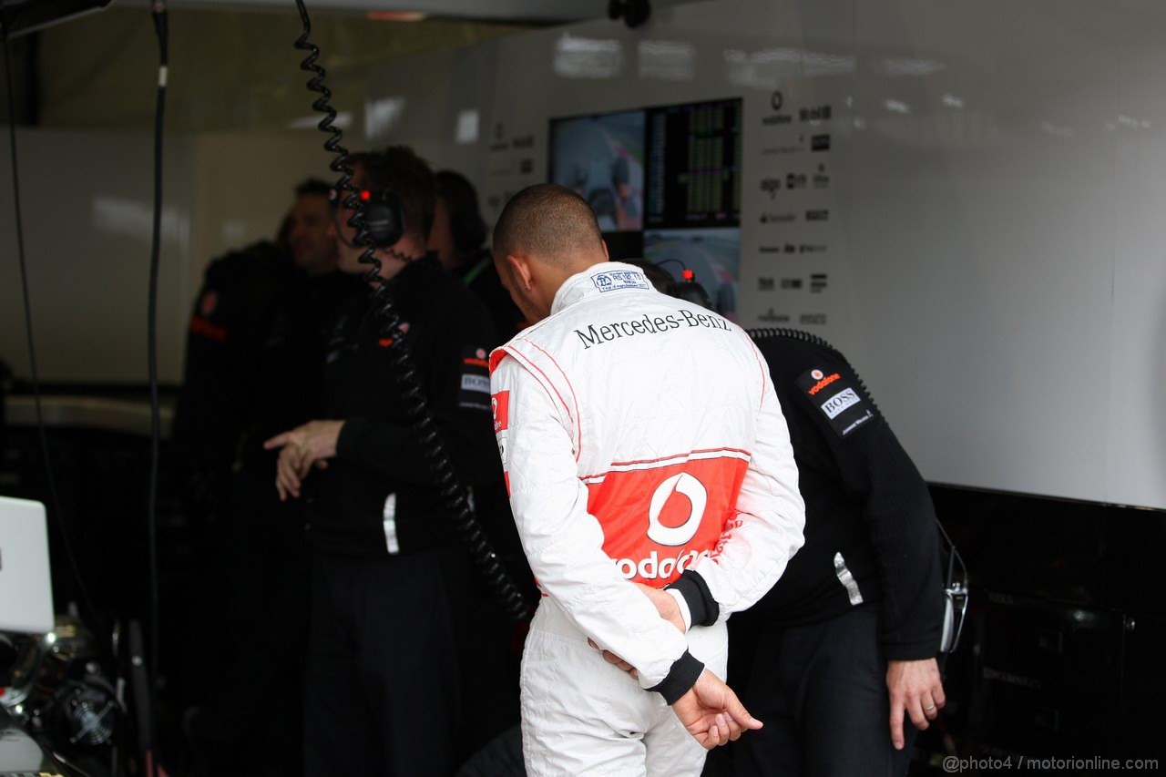 GP GERMANIA, 22.07.2011- Prove Libere 1, Venerdi', Lewis Hamilton (GBR), McLaren  Mercedes, MP4-26 