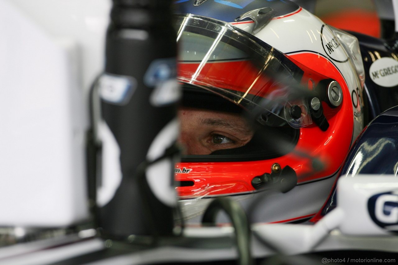 GP GERMANIA, 22.07.2011- Prove Libere 2, Venerdi', Rubens Barrichello (BRA), Williams FW33 