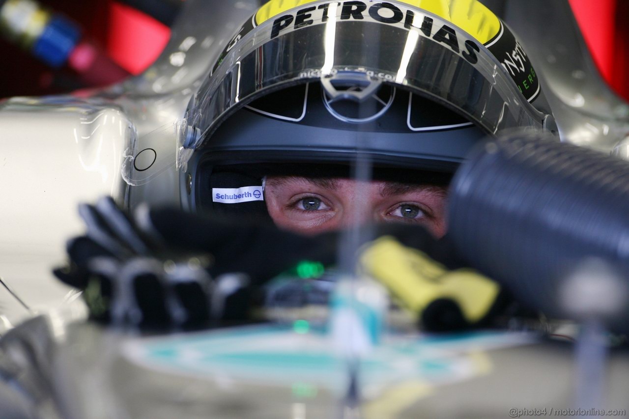 GP GERMANIA, 22.07.2011- Prove Libere 2, Venerdi', Nico Rosberg (GER), Mercedes GP Petronas F1 Team, MGP W02 