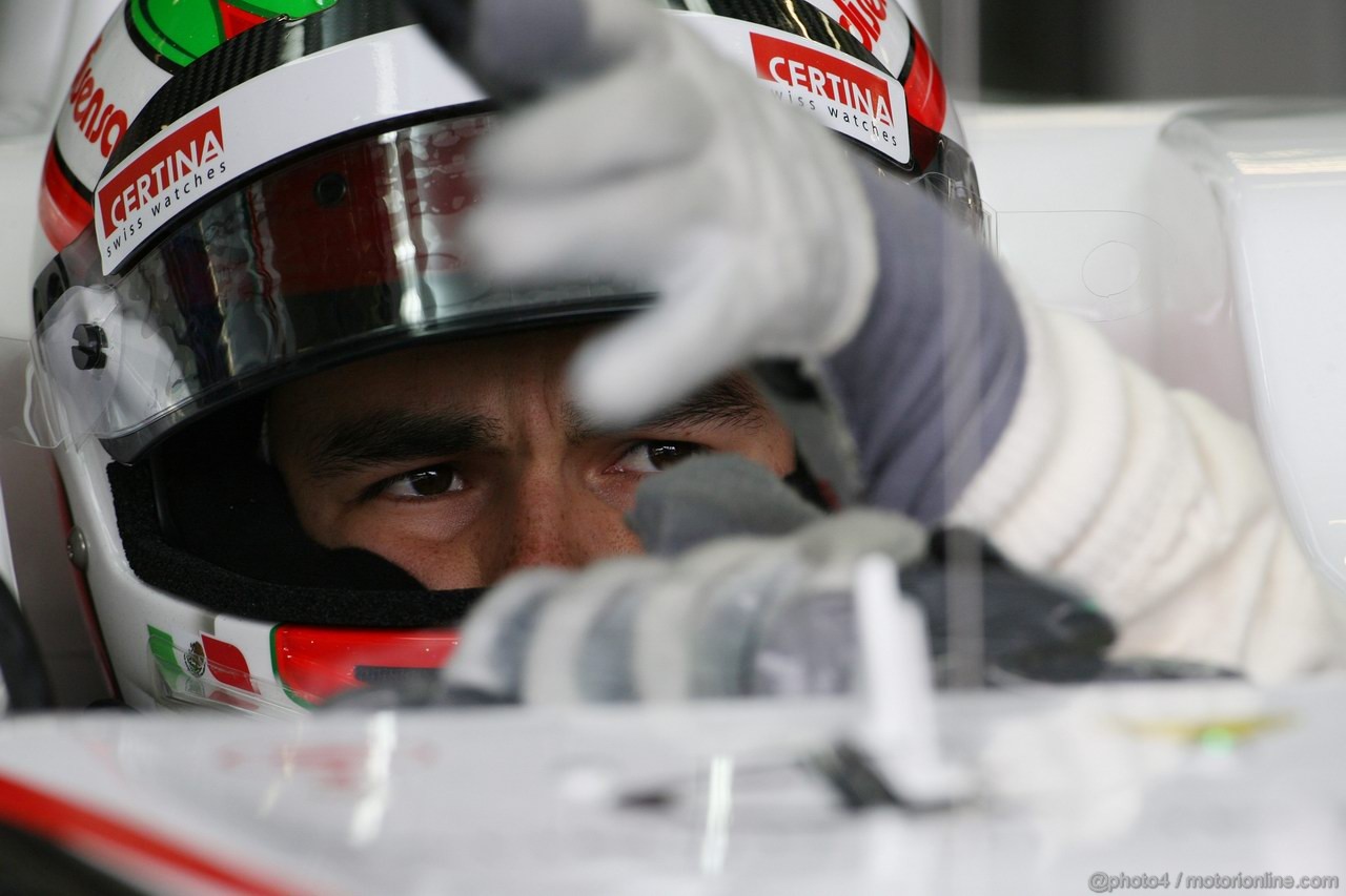 GP GERMANIA, 22.07.2011- Prove Libere 2, Venerdi', Sergio Pérez (MEX), Sauber F1 Team C30 