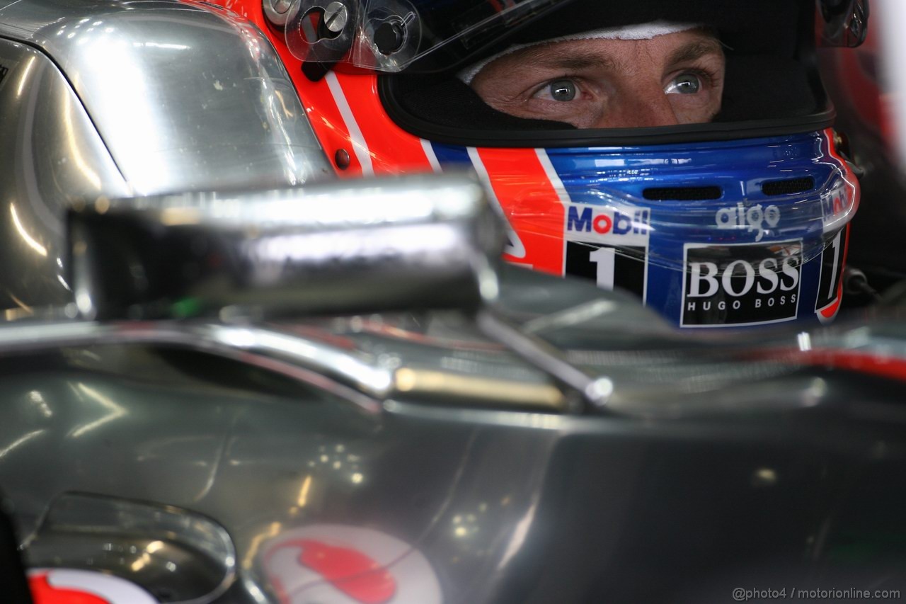 GP GERMANIA, 22.07.2011- Prove Libere 2, Venerdi', Jenson Button (GBR), McLaren  Mercedes, MP4-26 