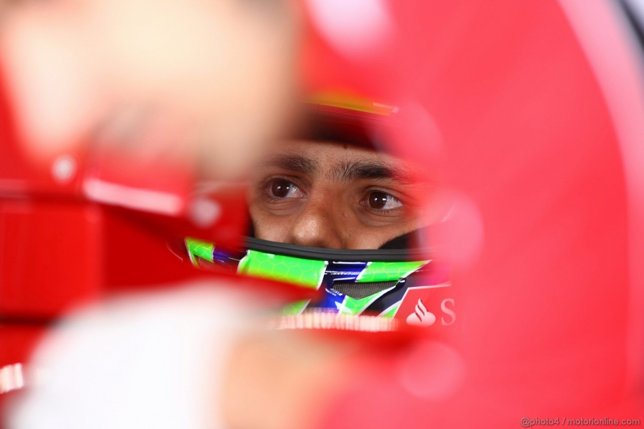 GP GERMANIA, 22.07.2011- Prove Libere 2, Venerdi', Felipe Massa (BRA), Ferrari, F-150 Italia 