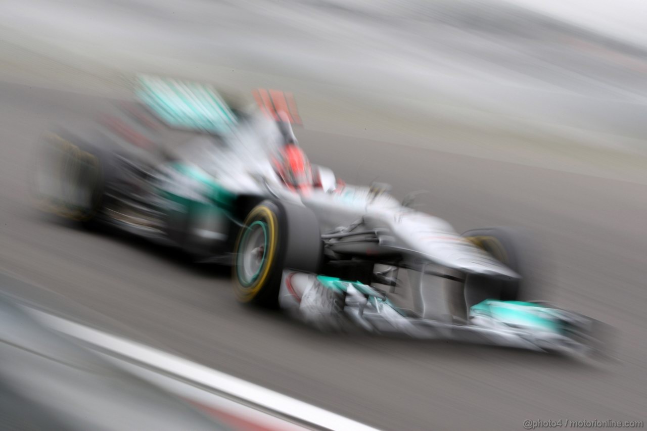 GP GERMANIA, 22.07.2011- Prove Libere 2, Venerdi', Michael Schumacher (GER), Mercedes GP Petronas F1 Team, MGP W02 