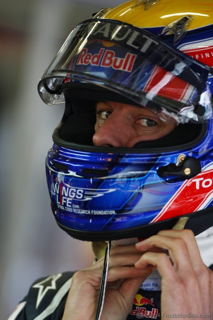 GP GERMANIA, 22.07.2011- Prove Libere 2, Venerdi', Mark Webber (AUS), Red Bull Racing, RB7 