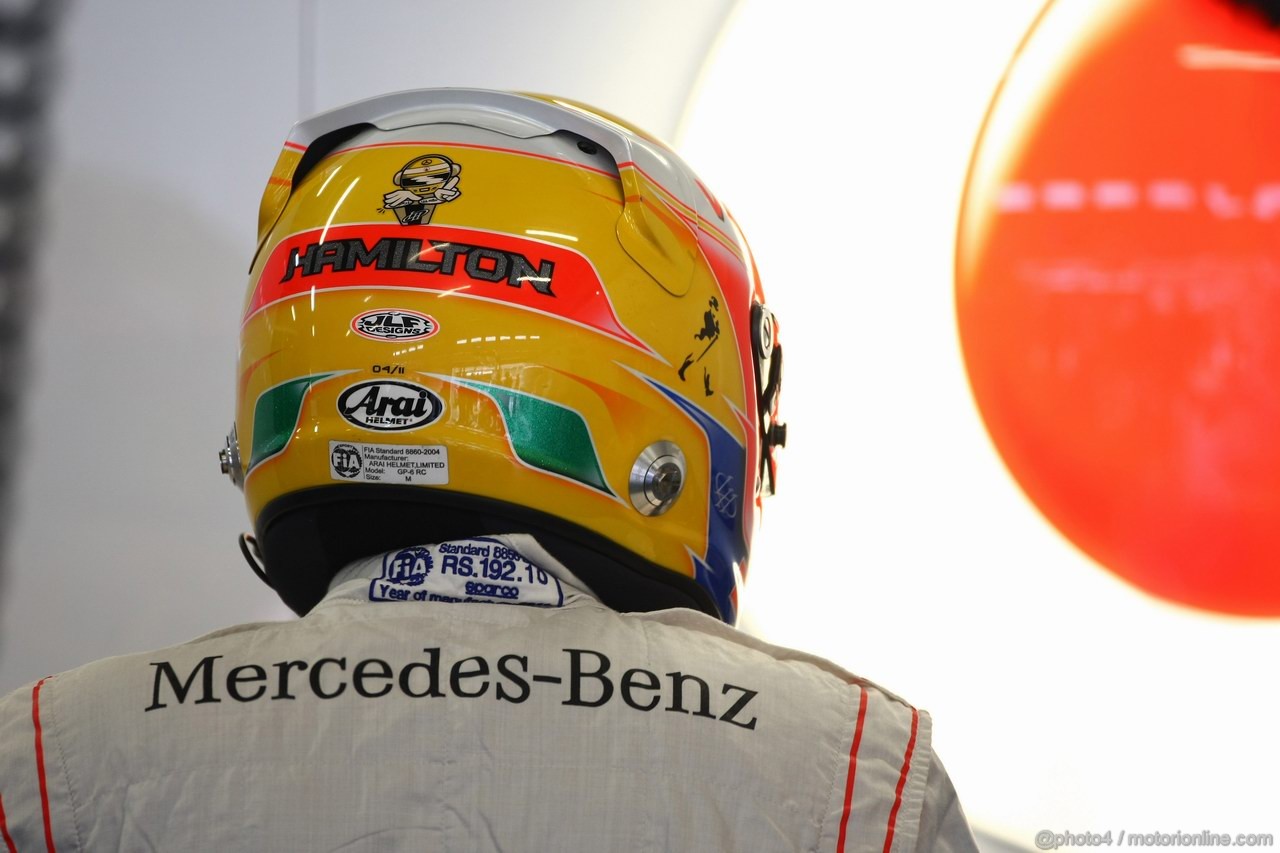 GP GERMANIA, 22.07.2011- Prove Libere 2, Venerdi', Lewis Hamilton (GBR), McLaren  Mercedes, MP4-26 
