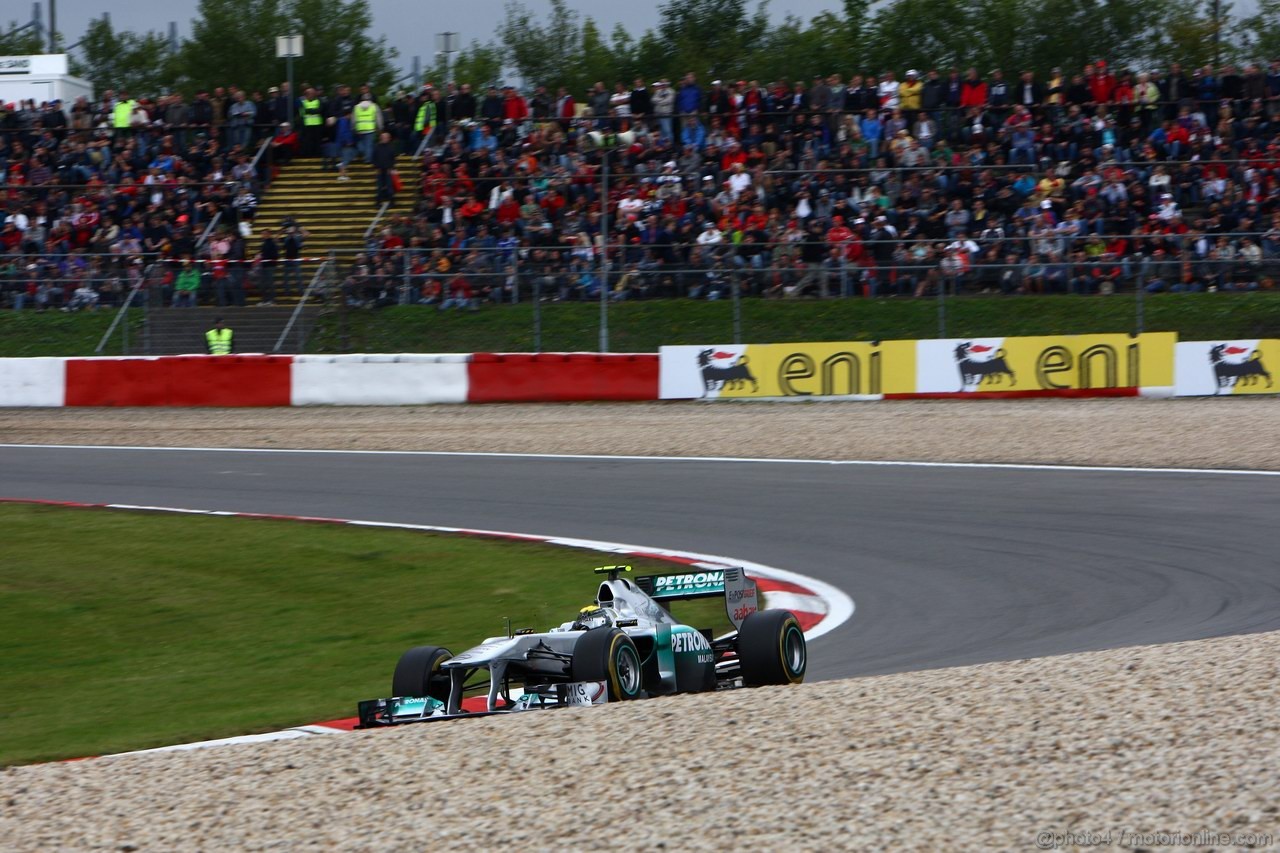 GP GERMANIA, 22.07.2011- Prove Libere 2, Venerdi', Nico Rosberg (GER), Mercedes GP Petronas F1 Team, MGP W02 