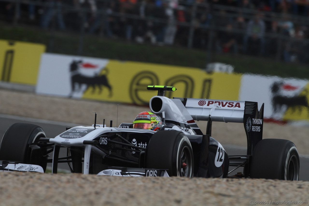GP GERMANIA, 22.07.2011- Prove Libere 2, Venerdi', Pastor Maldonado (VEN), Williams FW33 