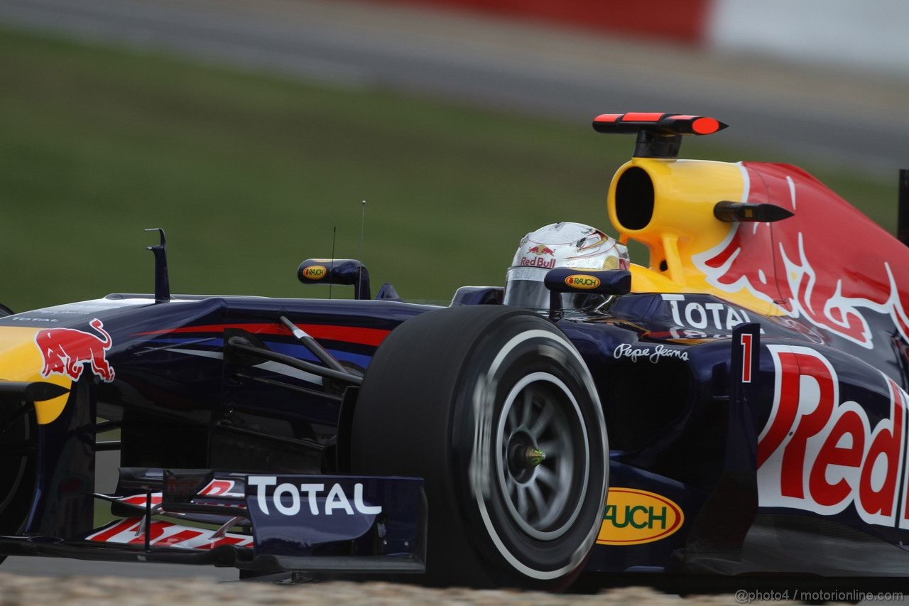 GP GERMANIA, 22.07.2011- Prove Libere 2, Venerdi', Sebastian Vettel (GER), Red Bull Racing, RB7 