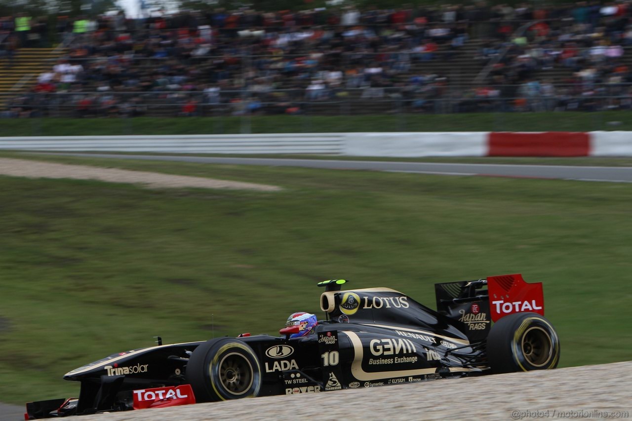 GP GERMANIA, 22.07.2011- Prove Libere 2, Venerdi', Vitaly Petrov (RUS), Lotus Renault GP, R31 