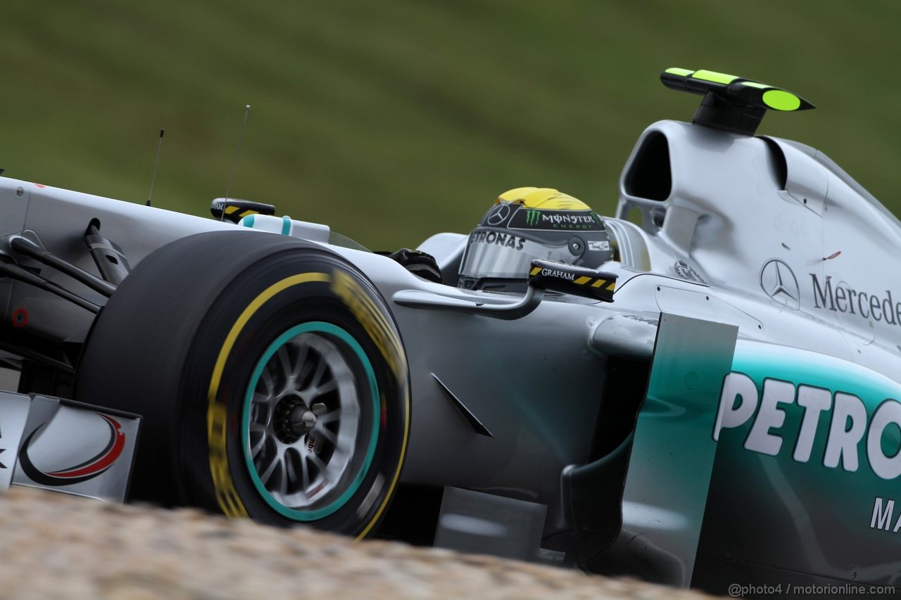 GP GERMANIA, 22.07.2011- Prove Libere 2, Venerdi', Nico Rosberg (GER), Mercedes GP Petronas F1 Team, MGP W02 