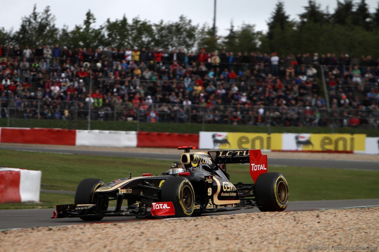 GP GERMANIA, 22.07.2011- Prove Libere 2, Venerdi', Nick Heidfeld (GER) Lotus Renault GP R31  