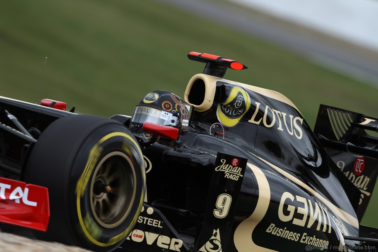 GP GERMANIA, 22.07.2011- Prove Libere 2, Venerdi', Nick Heidfeld (GER) Lotus Renault GP R31  