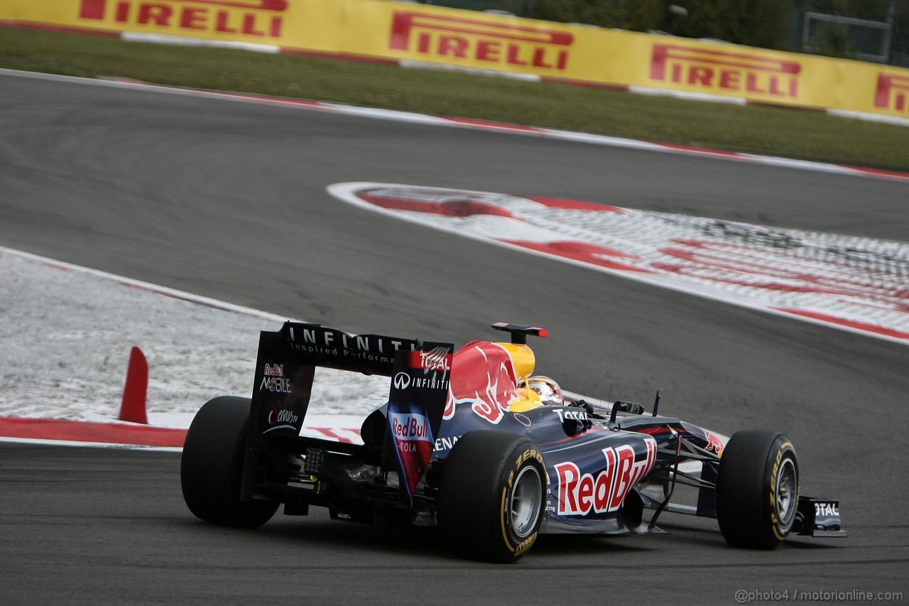 GP GERMANIA, 22.07.2011- Prove Libere 2, Venerdi', Sebastian Vettel (GER), Red Bull Racing, RB7 