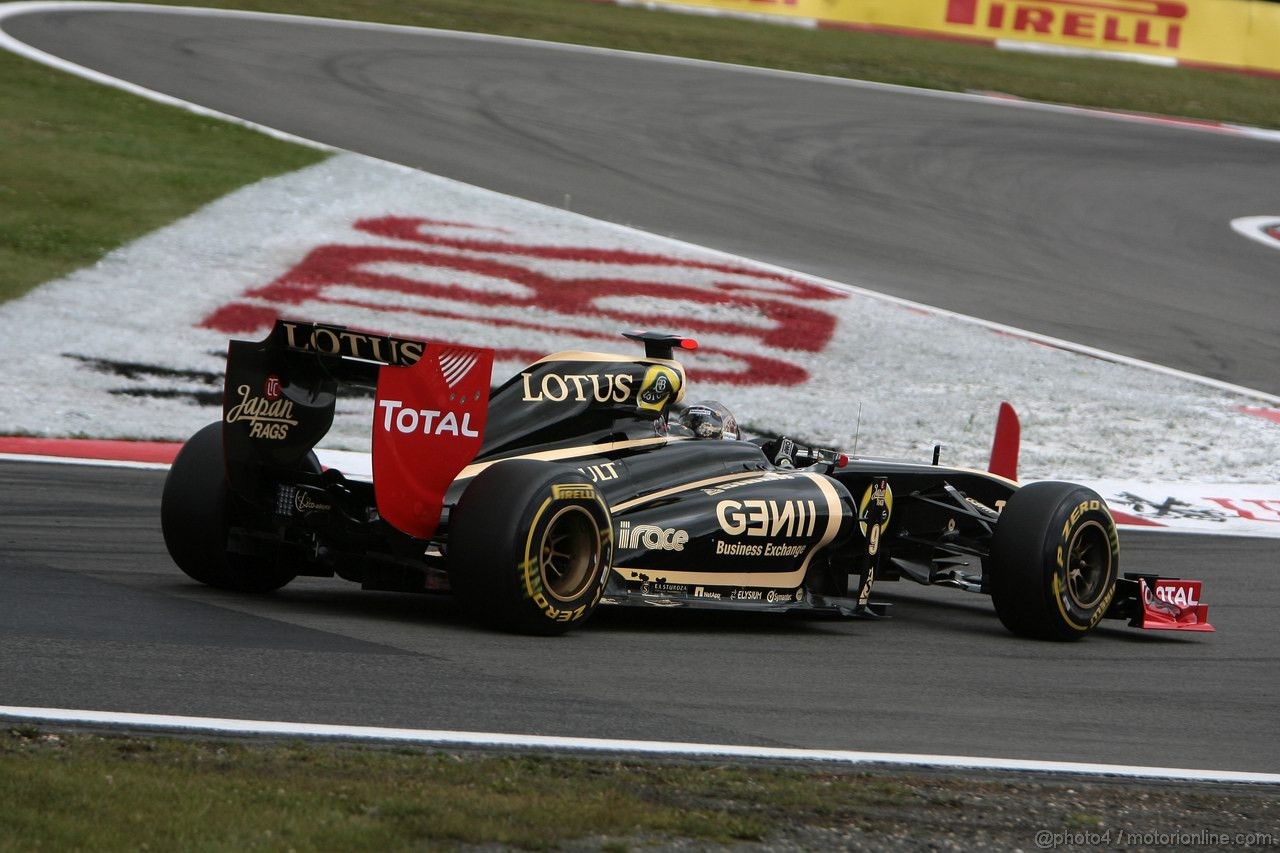 GP GERMANIA, 22.07.2011- Prove Libere 2, Venerdi', Nick Heidfeld (GER) Lotus Renault GP R31  