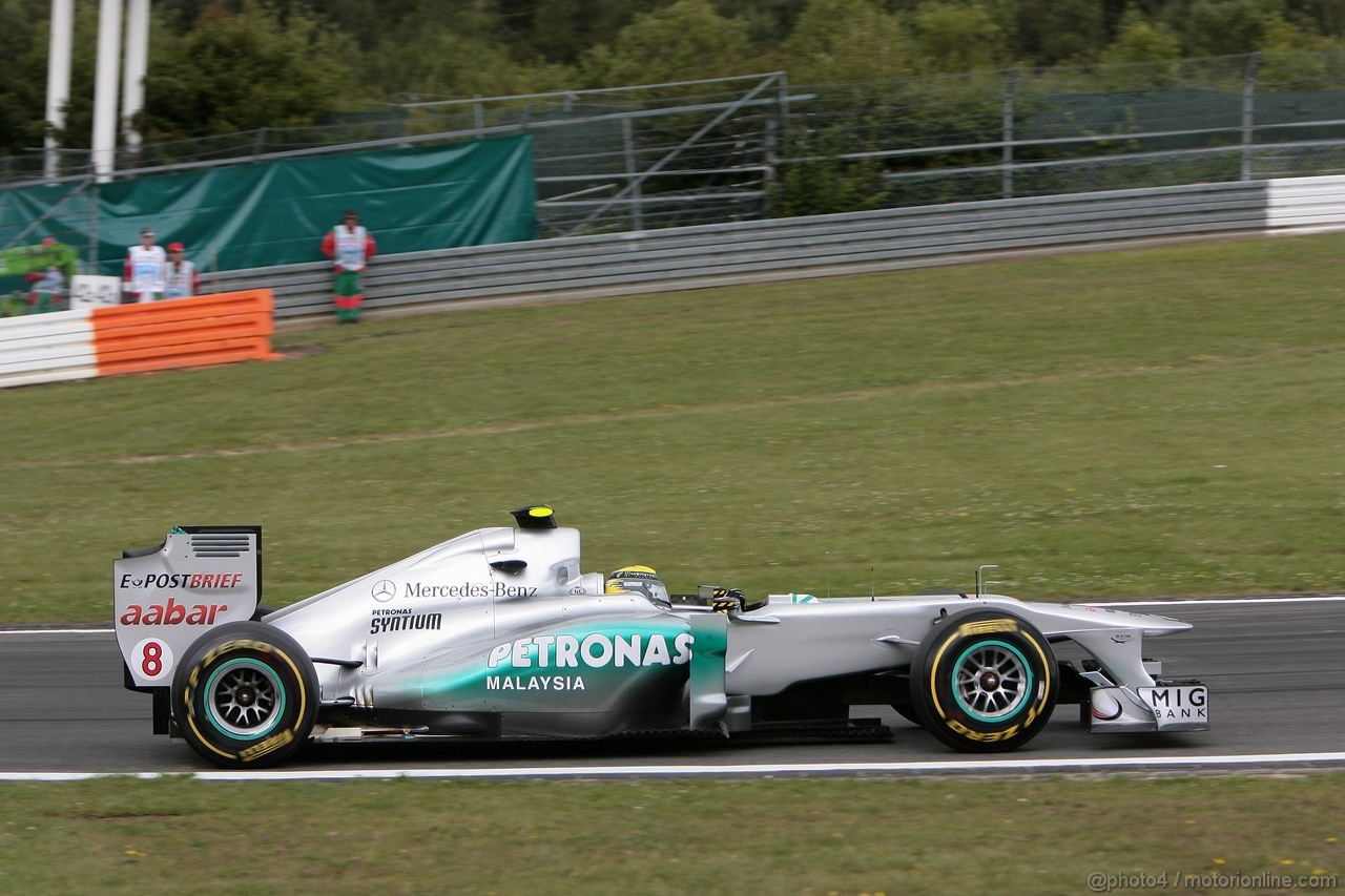 GP GERMANIA, 22.07.2011- Prove Libere 2, Venerdi', Nico Rosberg (GER), Mercedes GP Petronas F1 Team, MGP W02 