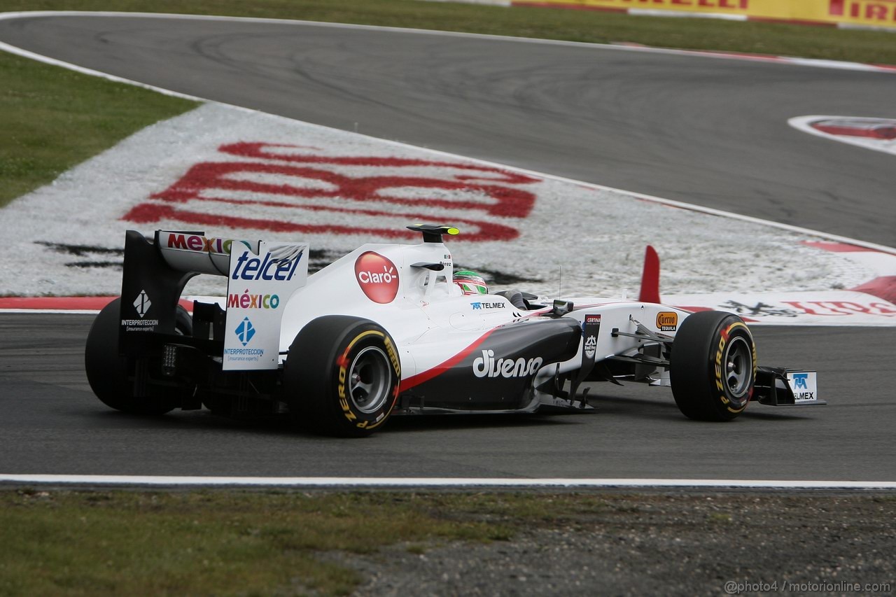 GP GERMANIA, 22.07.2011- Prove Libere 2, Venerdi', Kamui Kobayashi (JAP), Sauber F1 Team C30 