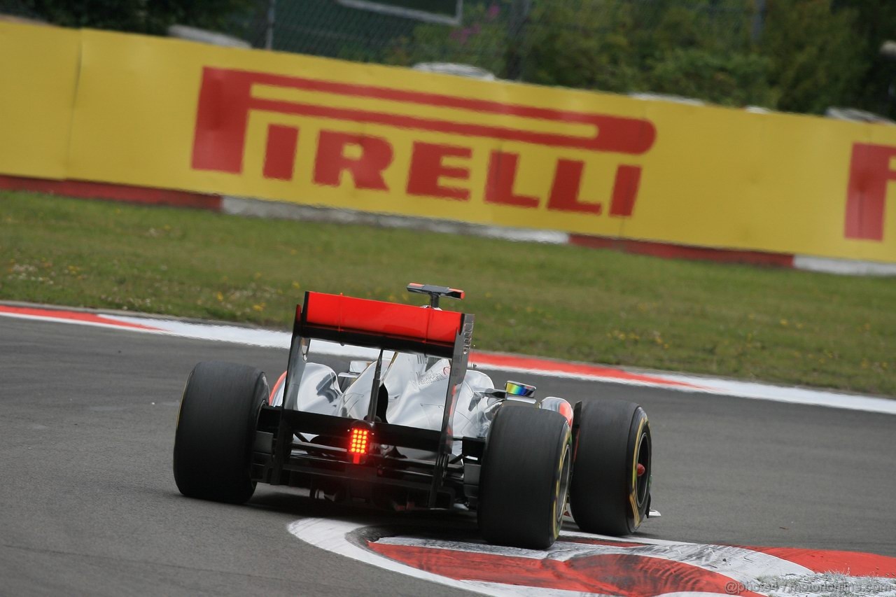 GP GERMANIA, 22.07.2011- Prove Libere 2, Venerdi', Lewis Hamilton (GBR), McLaren  Mercedes, MP4-26 