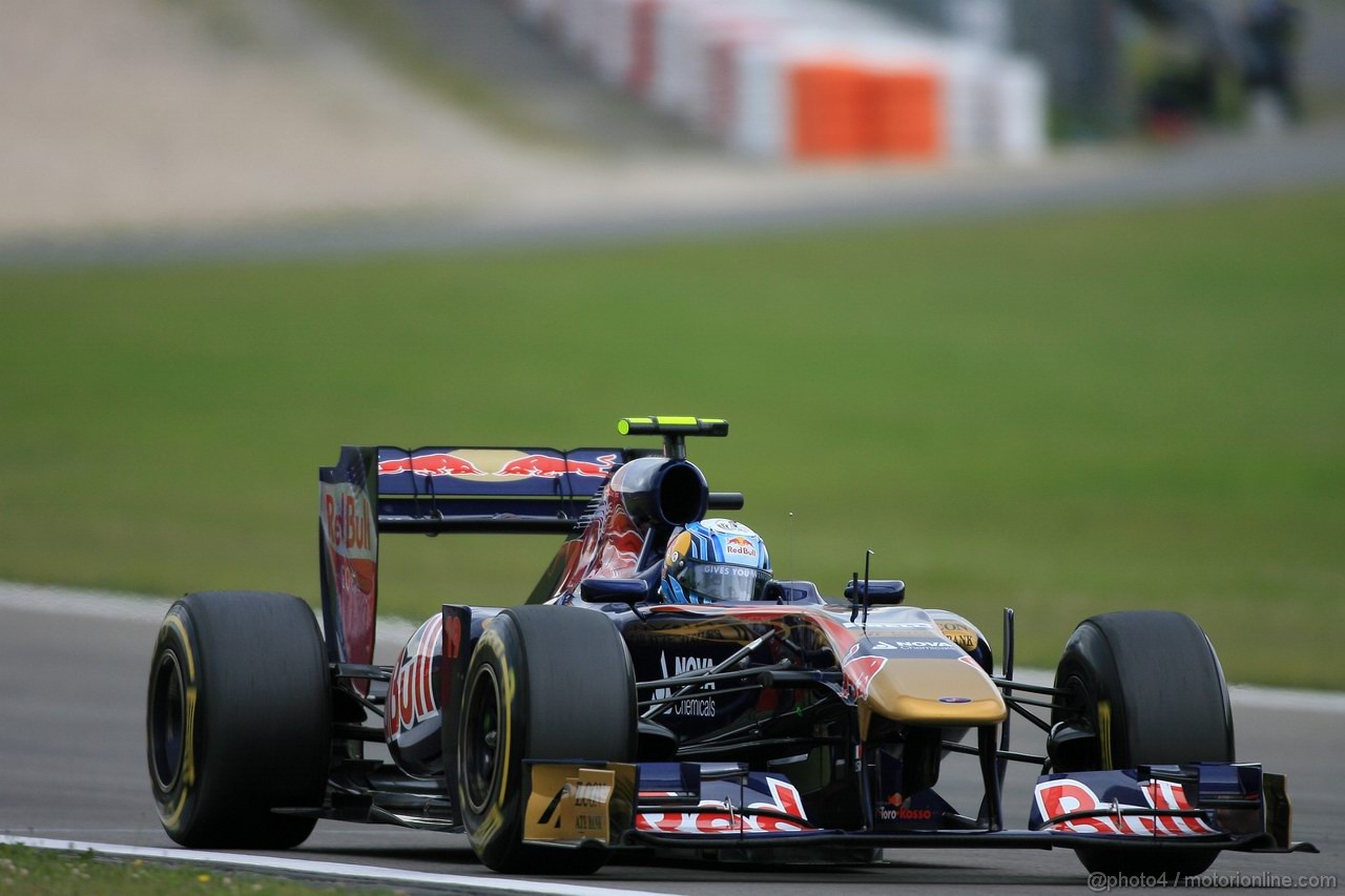 GP GERMANIA, 22.07.2011- Prove Libere 2, Venerdi', Jaime Alguersuari (SPA), Scuderia Toro Rosso, STR6 