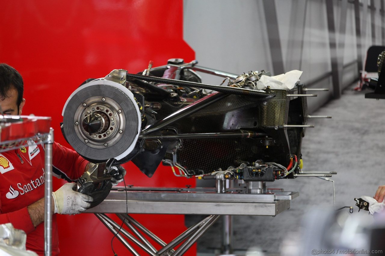 GP GERMANIA, 22.07.2011- Ferrari, F-150 Italia detail