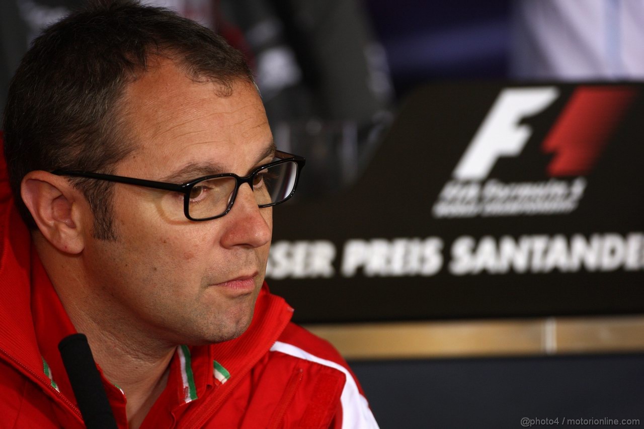 GP GERMANIA, 22.07.2011- Conferenza Stampa, Stefano Domenicali (ITA), Team Principal 