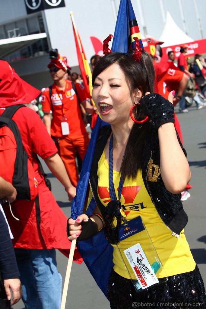 GP GIAPPONE, 09.10.2011- Fans