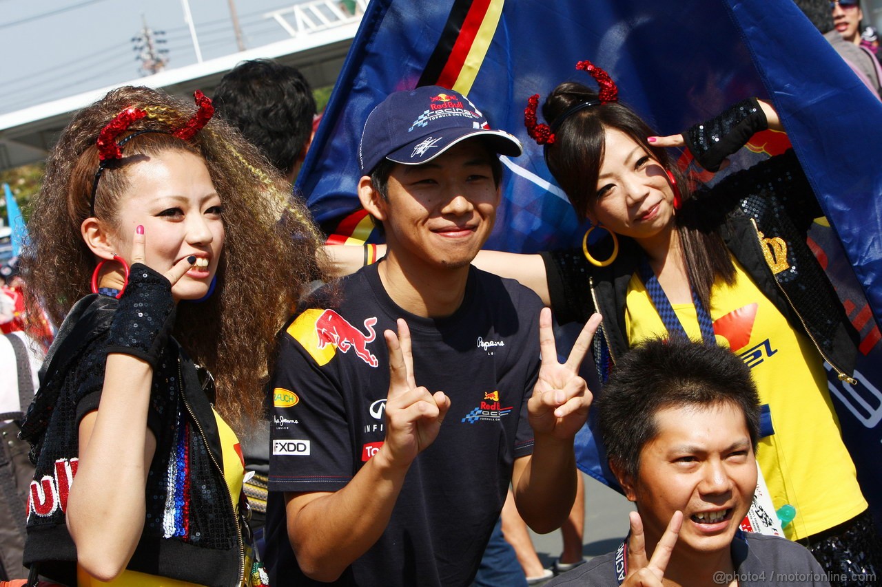 GP GIAPPONE, 09.10.2011- Fans