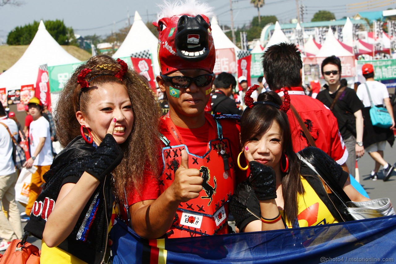 GP GIAPPONE, 09.10.2011- Fans