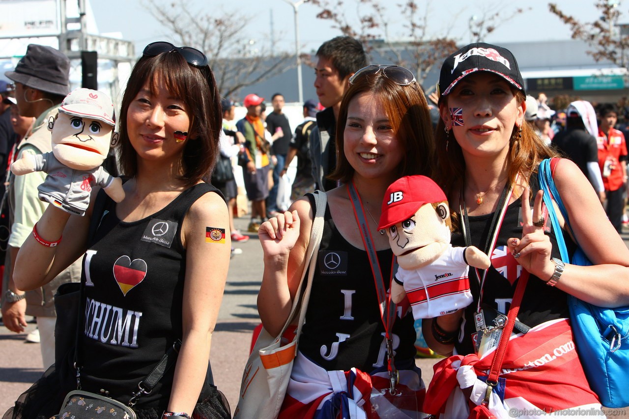 GP GIAPPONE, 09.10.2011- Fans