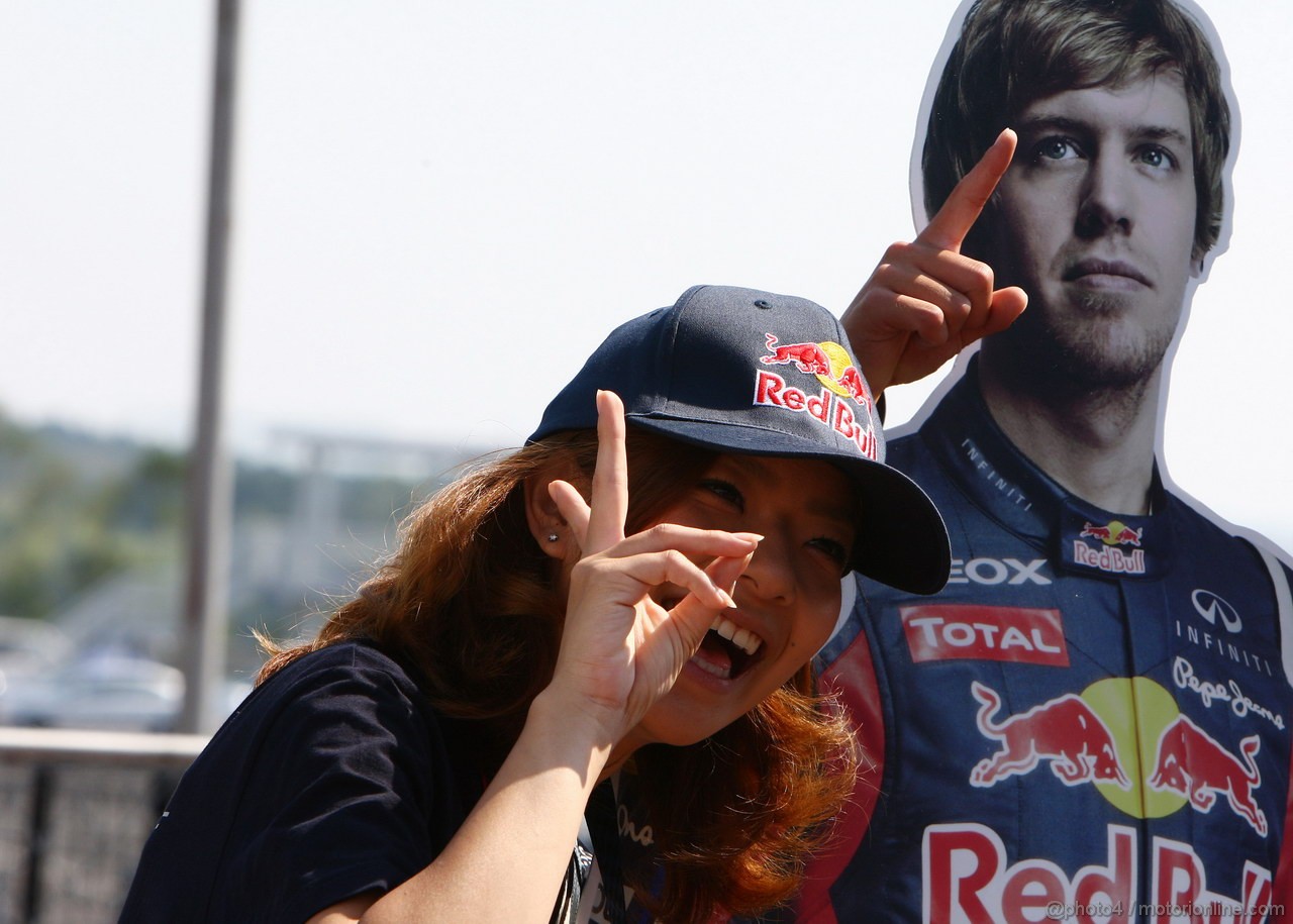 GP GIAPPONE, 09.10.2011- Fans