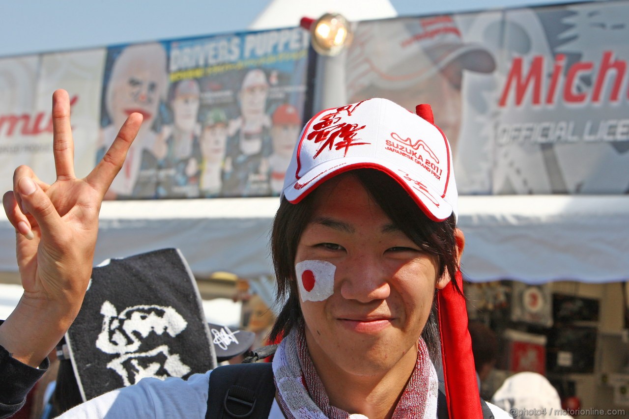 GP GIAPPONE, 09.10.2011- Fans