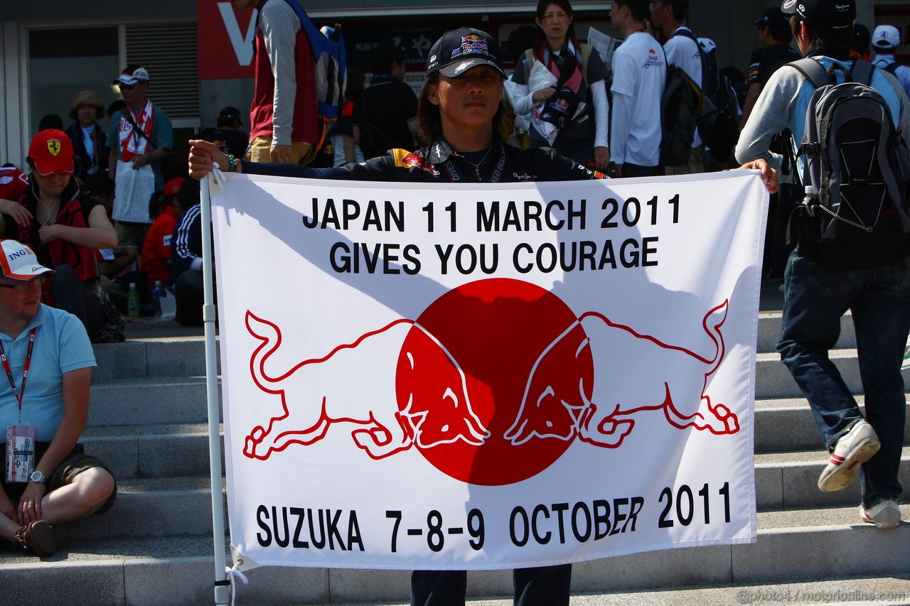 GP GIAPPONE, 09.10.2011- Fans