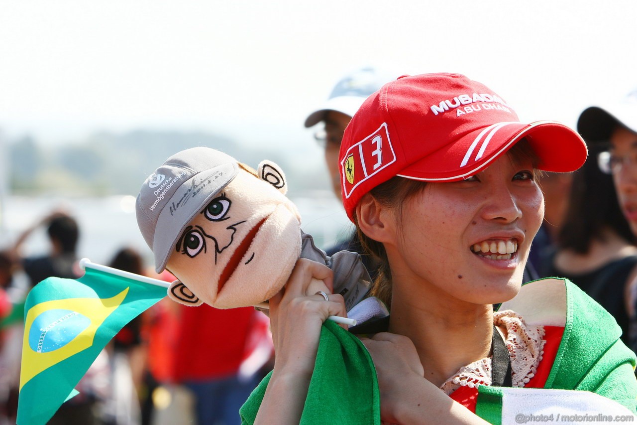 GP GIAPPONE, 09.10.2011- Fans