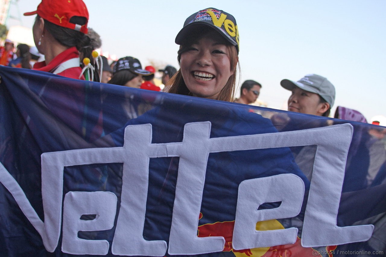GP GIAPPONE, 09.10.2011- Fans