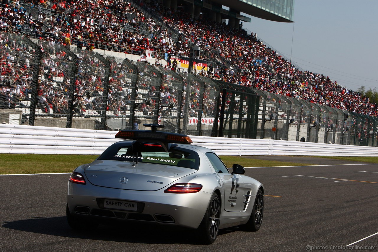GP GIAPPONE, 09.10.2011- Safety car
